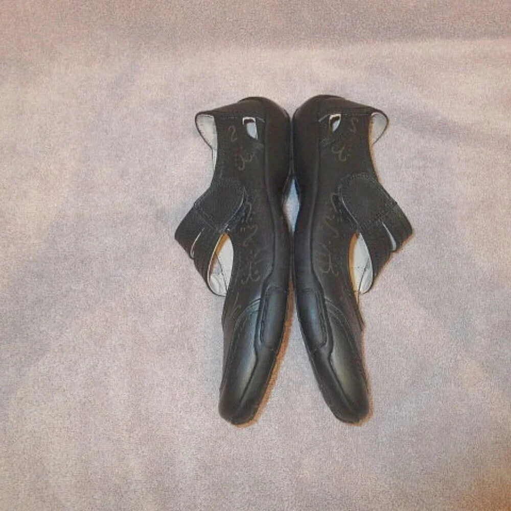 Ros Hommerson Chelsea Mary Jane Shoes Size 9.5 N Leather Comfort Cushion Work